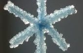 Cristalizado de los copos de nieve (5 pulgadas de largo)
