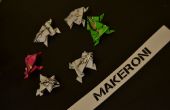 "Creación de ranas de papel electrónico" E-Origami