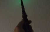 Impresionante LED ilumina Harry Potter había inspirado bastón de hechicero. 