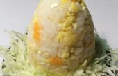Bola de arroz de huevo