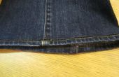 Cómo coser un dobladillo de jean original