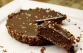 Sal de la tarta de trufa de Chocolate (sin gluten)