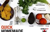 Guacamole casero receta rápida en 30 minutos