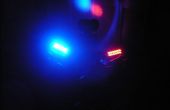 DIY LED policía bicicleta luces