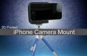 3D impreso IPhone cámara de Monte