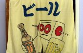 Noren no biru japonés Bricobart cerveza Instructables Robot Banner