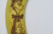 Cómo hacer plátano oxidación arte / cómo tatuaje un plátano
