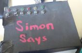 Simon dice 6 leds