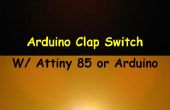 Arduino Clap sensible Control de luz (el badajo)