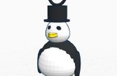 Fresco adorno pingüino