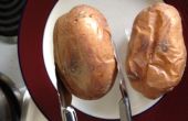 Pan crujiente cocido al horno patatas de máquina