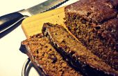 Pan de canela con arándanos secos (pastel de calabacín)