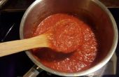 Salsa de albahaca tomate simple