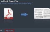 Cómo convertir de pdf a libro flip flash