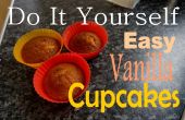 Cupcakes de vainilla fácil DIY