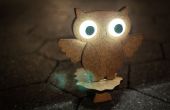Cute Owl magnético lámpara