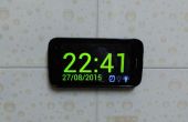 Reloj de pared Digital móvil