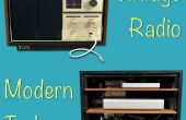 Radio vintage de moderna tecnología