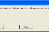 Cómo hacer un mensaje de Error de Windows XP