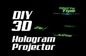 DIY 3D holograma proyector