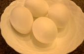 ¿Cómo sal duros huevos sin otra placa
