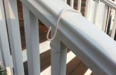 Suspensiones de decoración porche DIY fácil rail