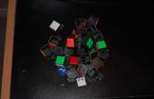 Peso de papel de cubo de Rubik