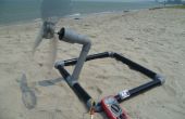 Playa campo de turbina