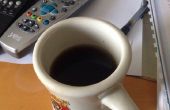 Frío colar café hecho fácil