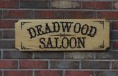 Signo de Saloon de Deadwood