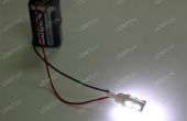 Haga su propio probador de bombilla de luz LED de batería de 9V! 