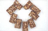 Proteína Chocolate del cacahuete almendras bocados