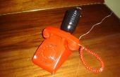BAT teléfono de teléfono giratorio antiguo