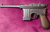 Broadsider/Mauser pistola Replica de Bioshock Infinite Booker DeWitt