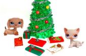 Hacer regalos de Navidad miniatura
