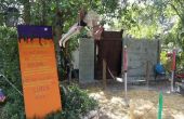 Casa embrujada de 2011 con la ayuda de carteles de instructables