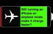 ¿Será un iPhone carga más rápido en modo avión? 