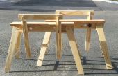 Collapsible and Portable Sawhorses