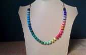 Super collar arco iris DIY fácil