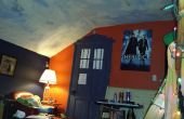 Puerta de pintura un TARDIS en cualquier puerta