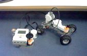 Rover dirección de LEGO NXT programación y construcción de las instrucciones. 