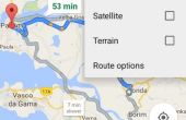 Guardar google mapa direcciones puntos de camino y navegar sin conexión en un dispositivo Android