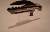 Rifle de asalto M8 de efecto de masa de LEGO. 