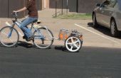 Carro de bicicleta de la cuna de campo reciclado