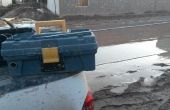 Actualización: Caja de herramientas bricolaje solar: radio + cargador + luz de emergencia! 