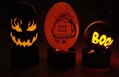 Spooky Halloween huevos