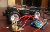 Simple contrlling RC coche de Arduino