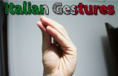 Comprensión de gestos italianos
