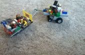 Coche de LEGO y remolque