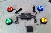 Cuestionario control de juego usando "Zumbadores de luces y sonidos" y Arduino